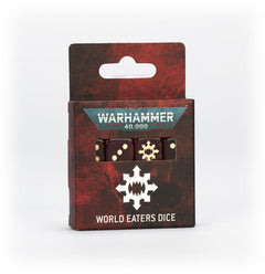 Games Workshop Warhammer 40K World Eaters Dice 67-03