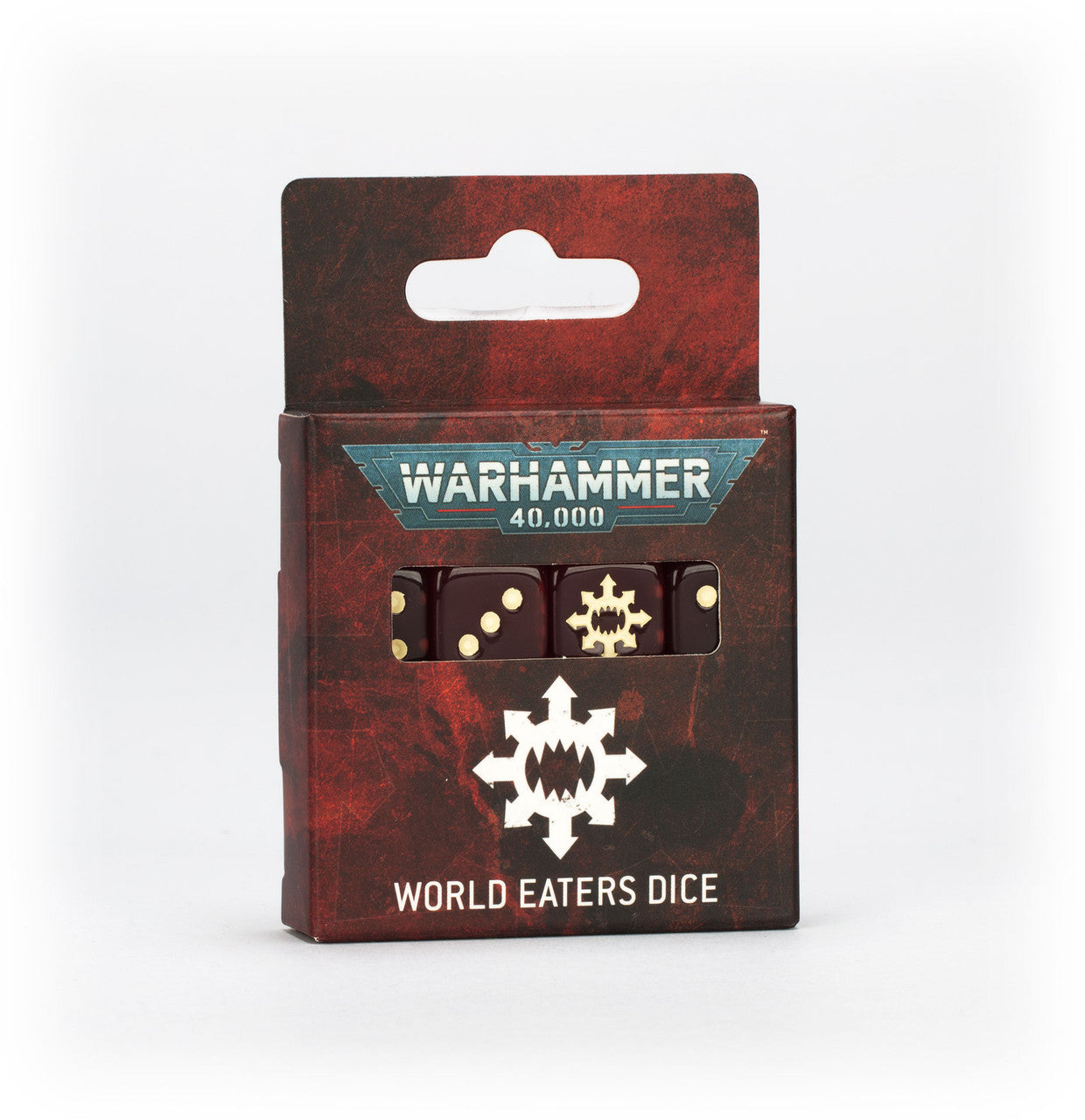 Games Workshop Warhammer 40K World Eaters Dice 67-03