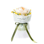 Robotime Rokr White Camellia DIY 3D Wooden Puzzle Elegant Floral Art Desktop Display RT-AF011