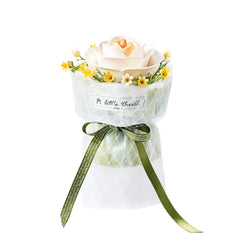 Robotime Rokr White Camellia DIY 3D Wooden Puzzle Elegant Floral Art Desktop Display RT-AF011