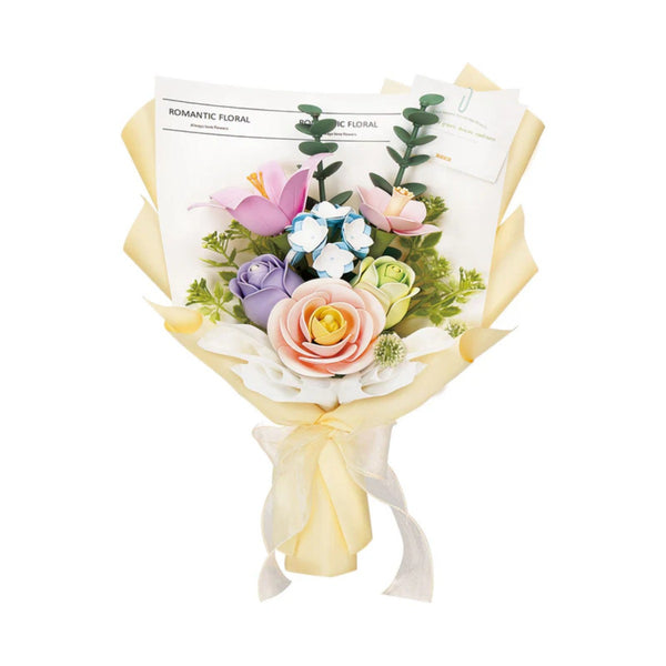 Robotime Rokr Spring Time Bouquet DIY 3D Floral Puzzle Mixed Flower Arrangement AF01J RT-AF01J