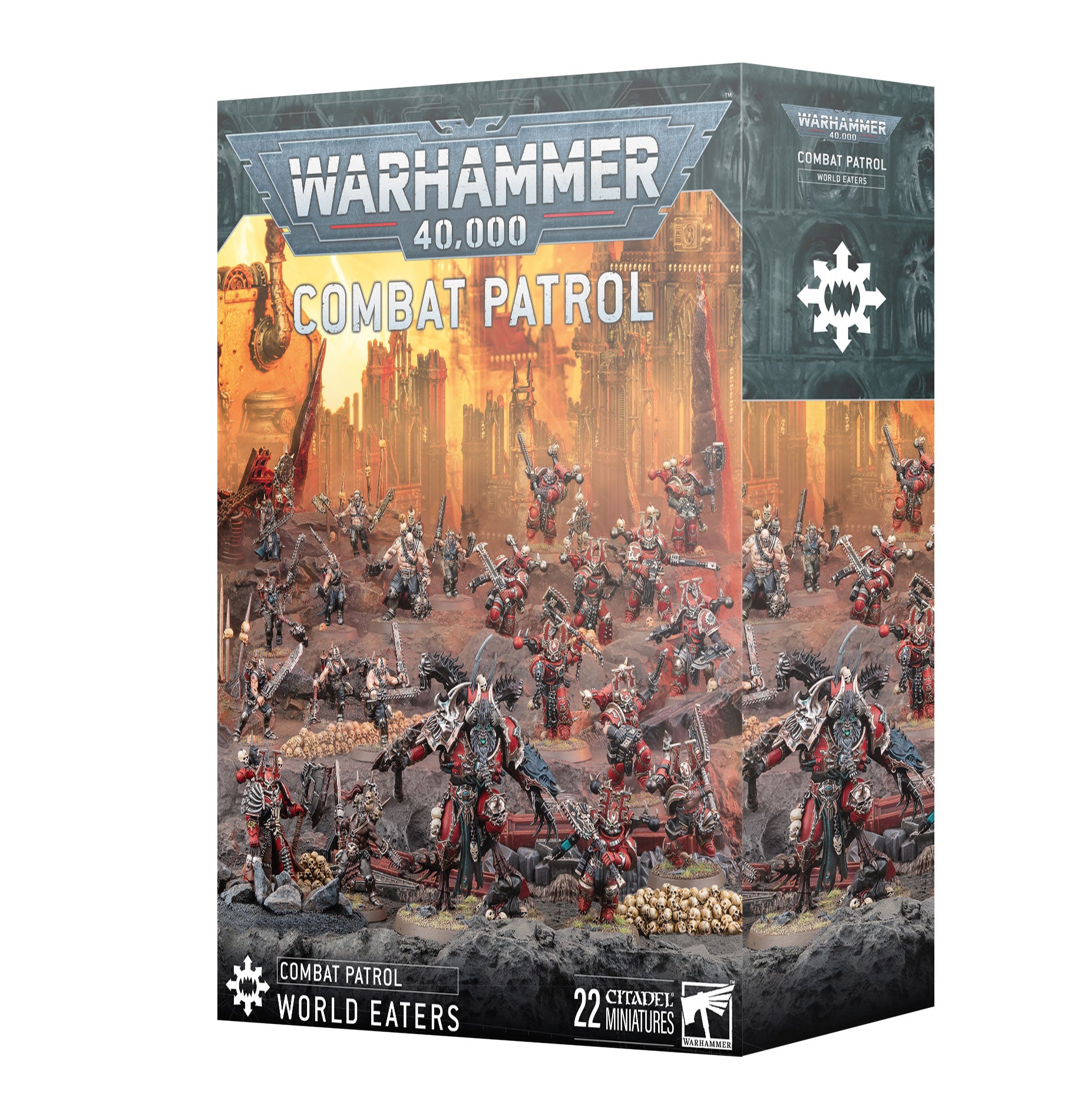 Games Workshop Warhammer 40K World Eaters Combat Patrol 73-672