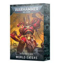 Games Workshop Warhammer 40K World Eaters Datasheet Cards English 67-06