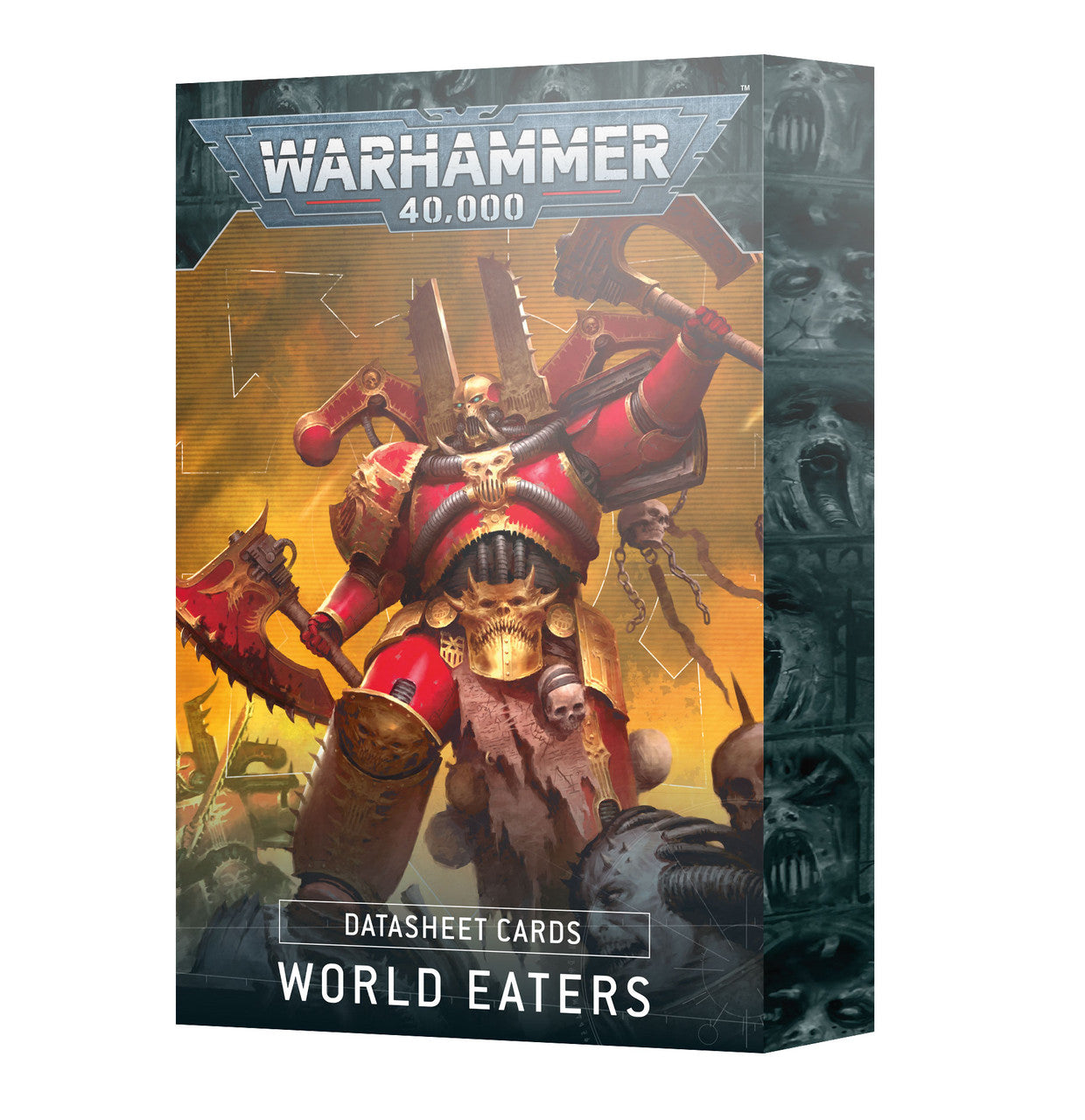 Games Workshop Warhammer 40K World Eaters Datasheet Cards English 67-06