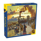 Catan Settlers of America Board Game Base Game for Adults and Family for Ages 12+ for 3 to 4 Players Average Playtime 120 Minutes CN3203