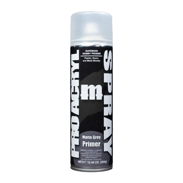 Monument Hobbies MPAR-P05 - PRO Acryl Spray Matte Grey Primer MPAR-P05