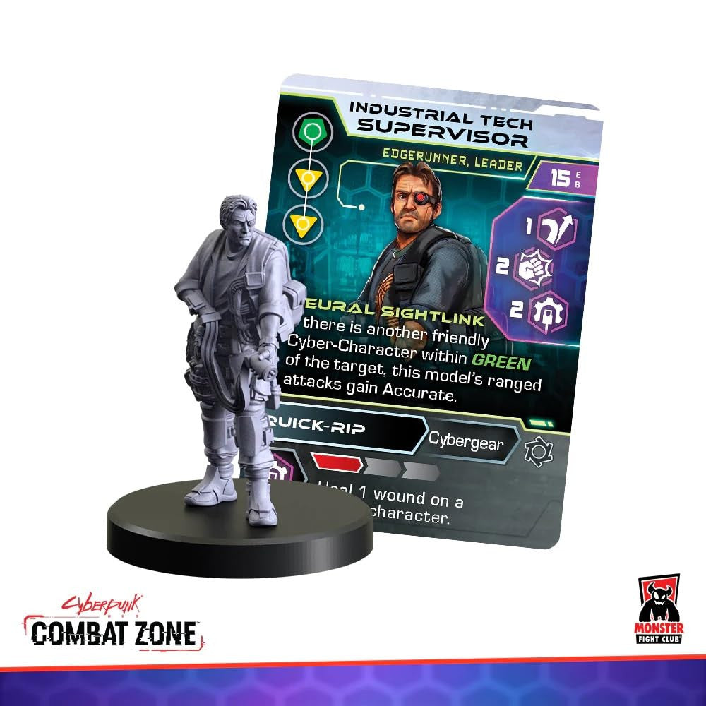 Monster Fight Club Cyberpunk Red Combat Zone Edgerunners Starter Box 1 MFC-45007
