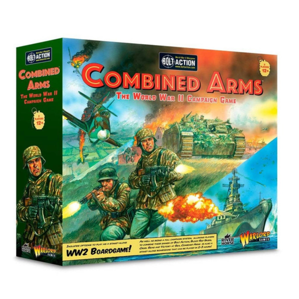 Warlord Games Bolt Action Combined Arms WWII Campaign Board Game WRL401010014