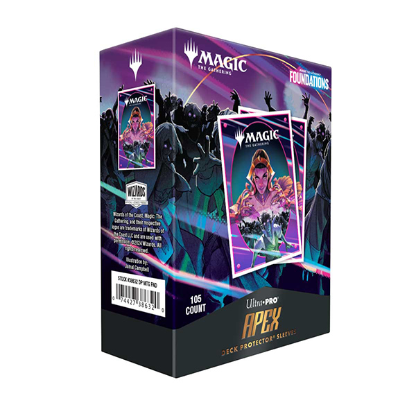 Ultra Pro Magic The Gathering CCG Foundations Apex Deck Protector sleeves Liliana 105ct UPI-38632