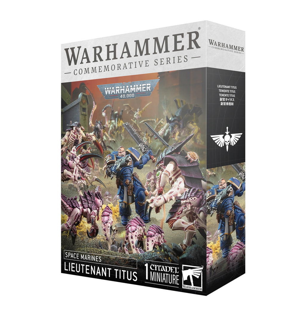 Games Workshop Warhammer 40K Space Marines Lieutenant Titus 55-08