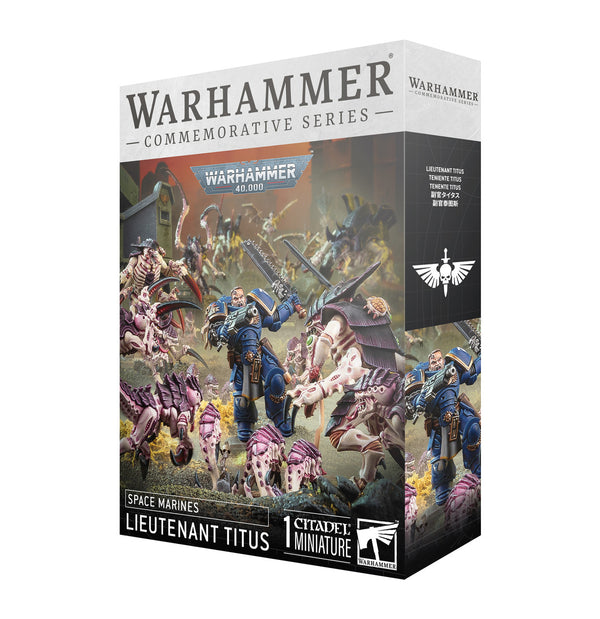 Games Workshop Warhammer 40K Space Marines Lieutenant Titus 55-08