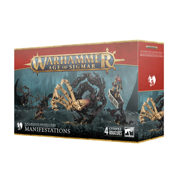 Games Workshop Warhammer Age Of Sigmar Soulblight Gravelords Manifestations Plastic Box 91-86