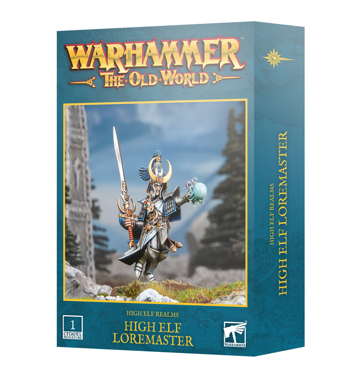 Games Workshop Warhammer The Old World Wood Elf Realms High Elf Loremaster Plastic Box 13-08