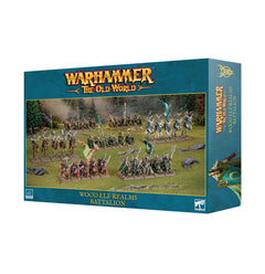 Games Workshop Warhammer The Old World Wood Elf Realms Battalion Wood Elf Realms Plastic Box 13-109