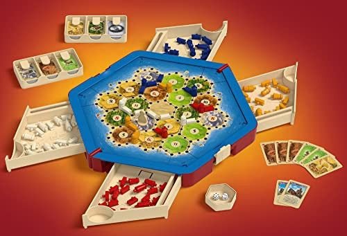 Catan Traveler Board Game Base Game for Adults and Family for Ages 10+ for 2 to 4 Players Average Playtime 75 Minutes CN3103