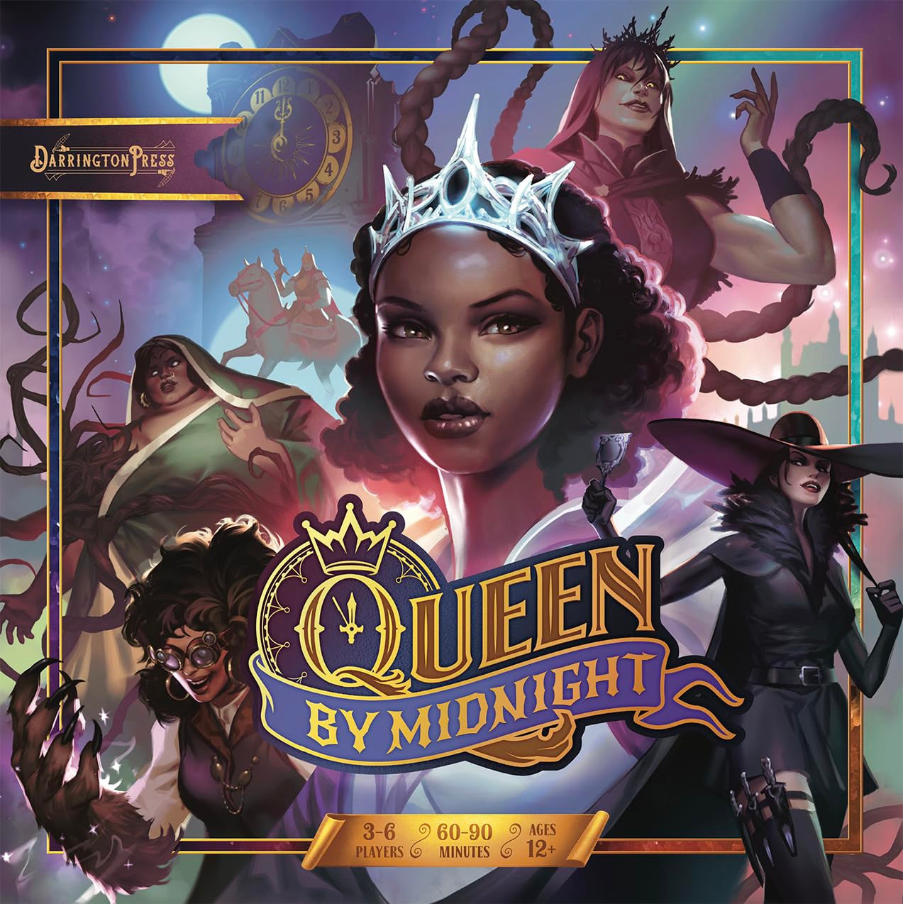 Darrington Press Queen By Midnight Strategic Board Game DRP-QBM-BOX