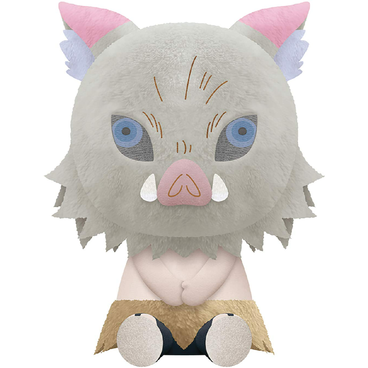 Banpresto Demon Slayer Kimetsu no Yaiba Inosuke Hashibira BIG PlushSoft & Cuddly Anime Character Toy fig-4983164167115