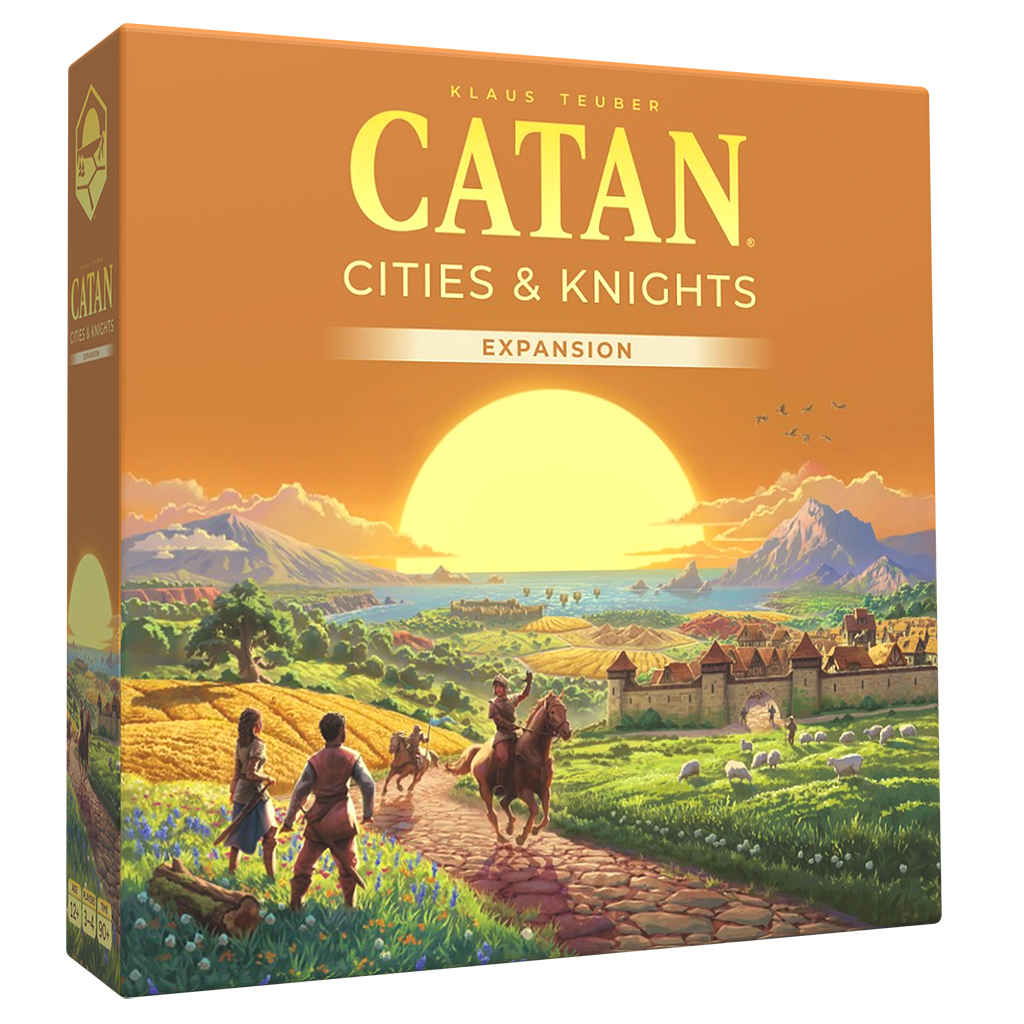 Catan Cities and Knights Board Game Expansion for Adults and Family for Ages 12+ for 3 to 4 Players Average Playtime 90 Minutes CN3087