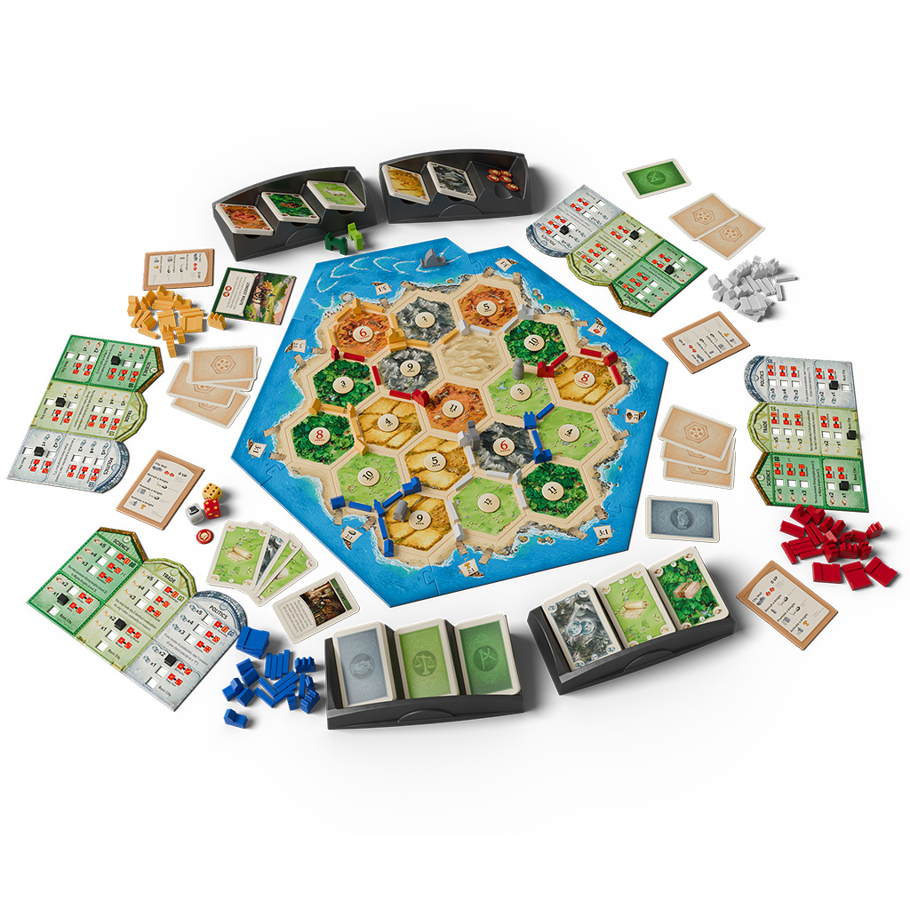 Catan Cities and Knights Board Game Expansion for Adults and Family for Ages 12+ for 3 to 4 Players Average Playtime 90 Minutes CN3087