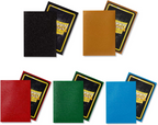Dragon Shield Sleeves Standard Size Gold, Jet, Emerald, Ruby, Sapphire 100ct 5 Packs ATM11006K3