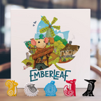 City Of Games Emberleaf Competitive Strategy Board Game Set in Forest and Fellowship TCOK701