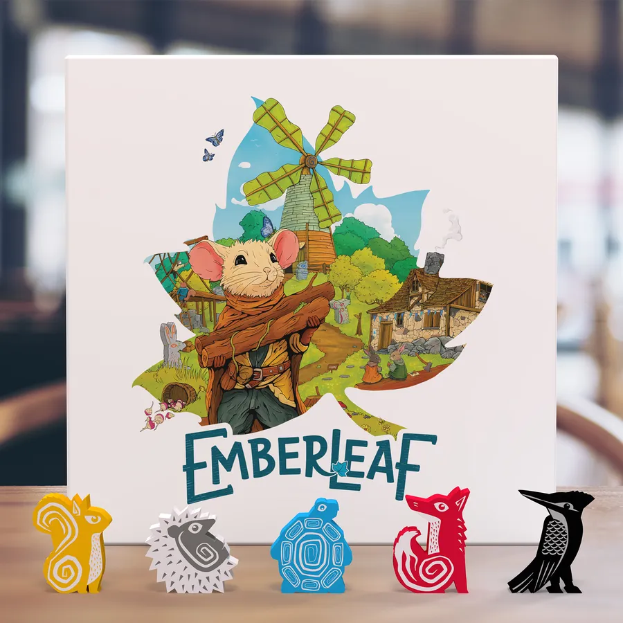 City Of Games Emberleaf Competitive Strategy Board Game Set in Forest and Fellowship TCOK701