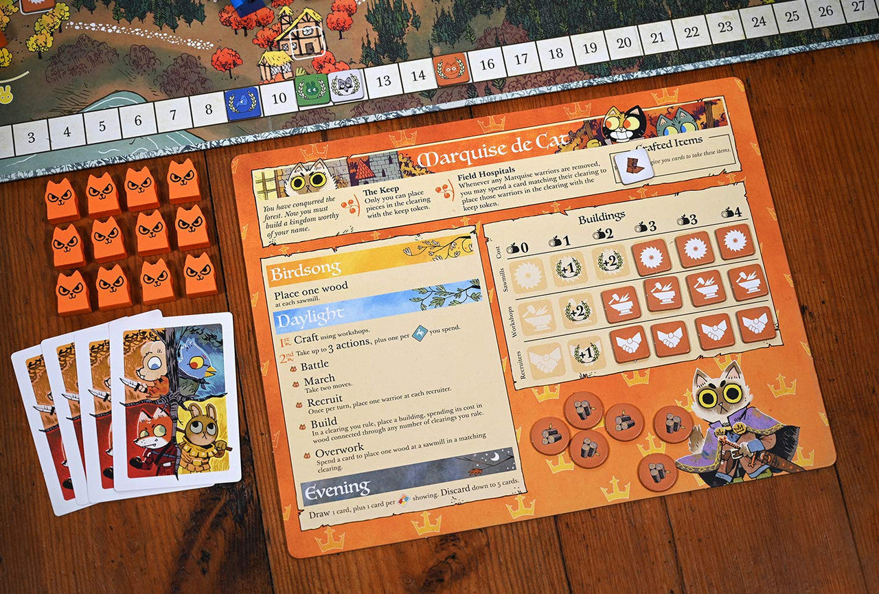 Leder Games Root A Game Of Woodland Might And Right Strategic Board Game LED01000