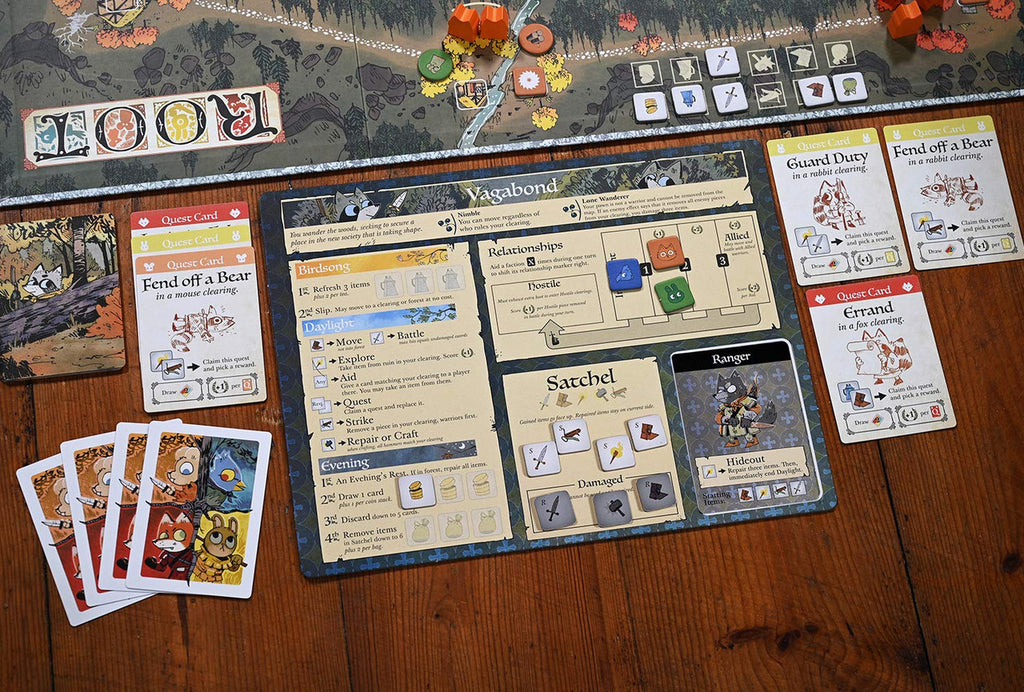 Leder Games Root A Game Of Woodland Might And Right Strategic Board Game LED01000