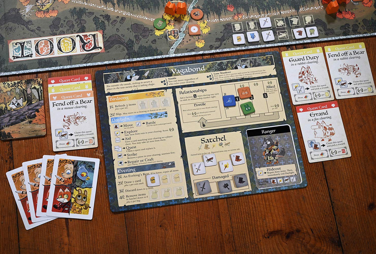 Leder Games Root A Game Of Woodland Might And Right Strategic Board Game LED01000