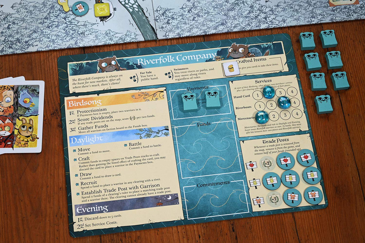 Leder Games Root The Riverfolk Expansion Board Game Expansion LED01001