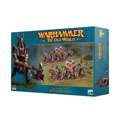 Games Workshop Wahammer The Old World Beastmen Brayherds Bestigor Herd plastic Box 08-104