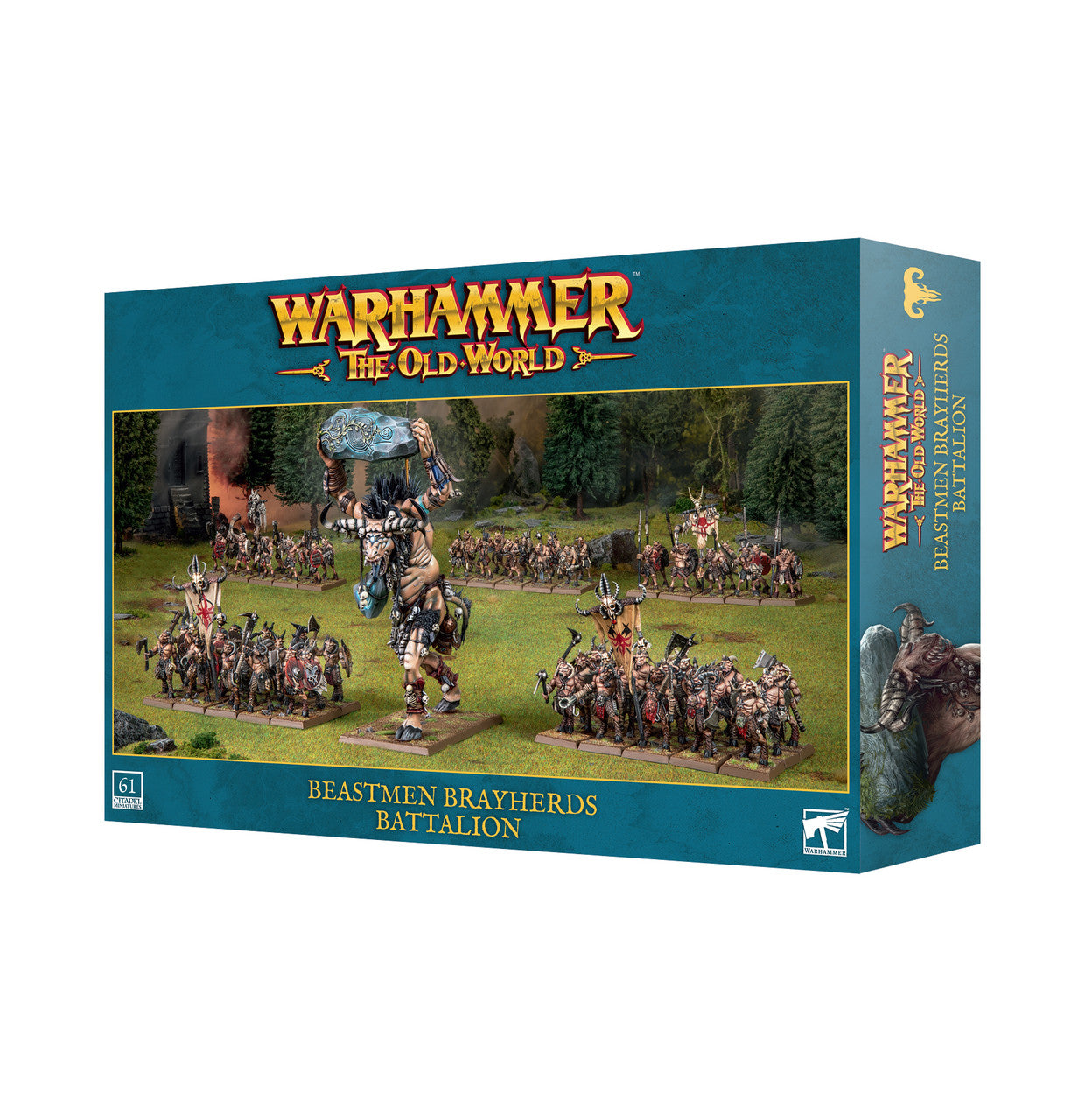 Games Workshop Wahammer The Old World Beastmen Brayherds battalion plastic Box 08-110