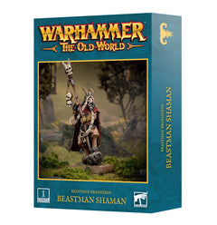 Games Workshop Wahammer The Old World Beastmen Brayherds Beastman Shaman plastic Box 08-111