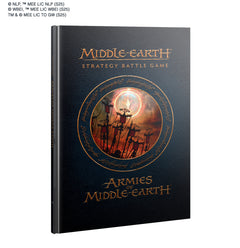 Games Workshop Lord Of The Rings Middle-Earth Strategy Battle Game Armies Of Middle Earthbook Hard Bound 30-97