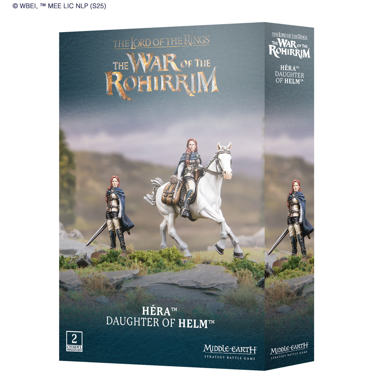 Games Workshop Lord Of The Rings Middle-Earth Strategy Battle Game HÃra Daughter Of Helm plastic Box30-98