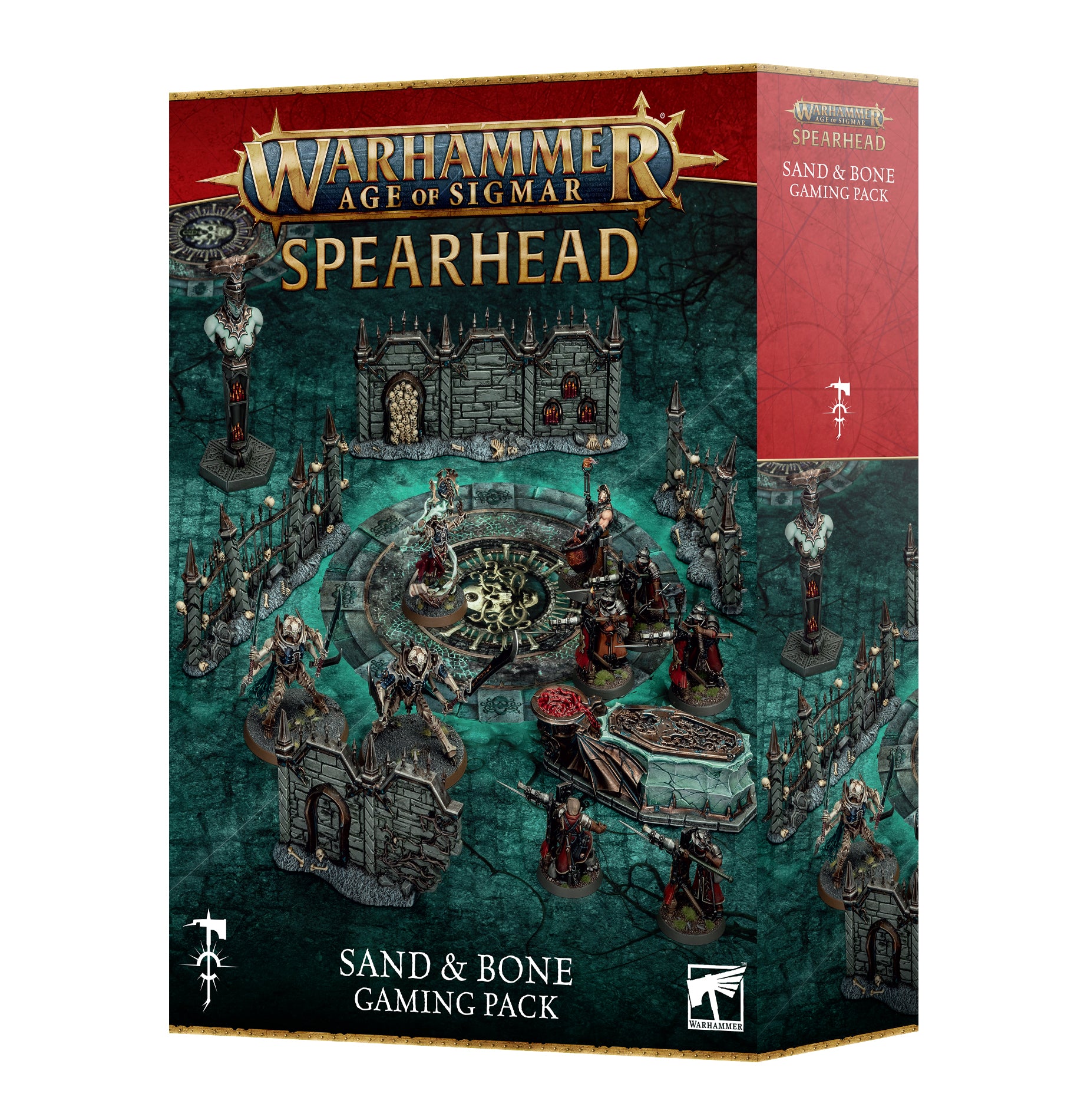 Games Workshop Warhammer Age Of Sigmar Sand And Bone Gaming Pack English Plastic Box 80-57
