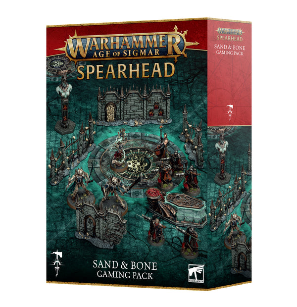 Games Workshop Warhammer Age Of Sigmar Sand And Bone Gaming Pack English Plastic Box 80-57