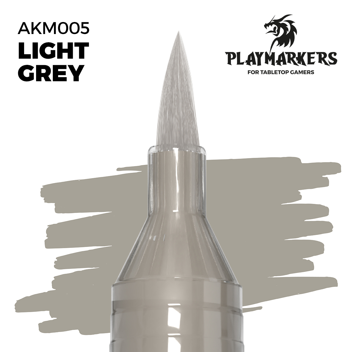 AK Interactive Playmarkers Light Grey Acrylic Gamers Paint AKI-M005