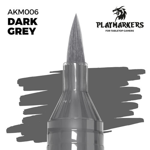 AK Interactive Playmarkers Dark Grey Acrylic Gamers Paint AKI-M006