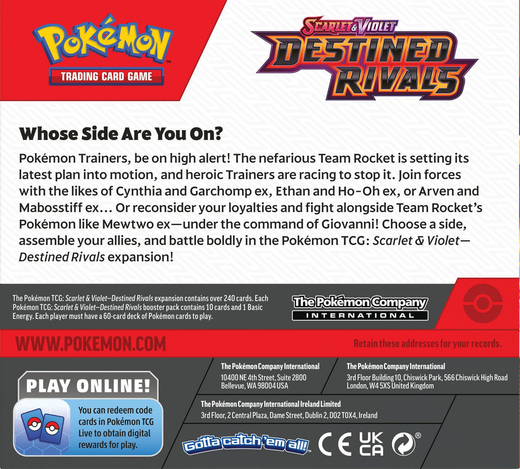 Pokemon TCG Scarlet & Violet 10 Destined Rivals Booster Display (36)