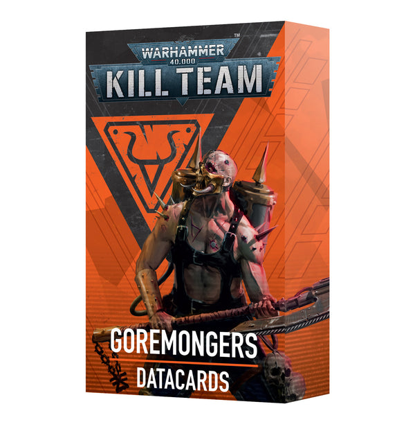 Games Workshop Warhammer 40K World Eaters Kill Team Goremongers Datacards English 102-60