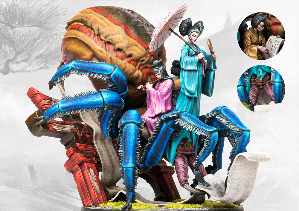 Para Bellum Games Conquest Yoroni Jorogumo Mahatsu (Pronounced Your-Oh-Goo-Moe) PBYR404