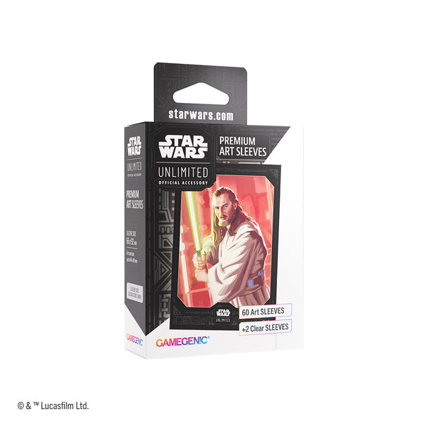 Star Wars Unlimited Premium Art Sleeve QuiGon Jinn GGS15092ML