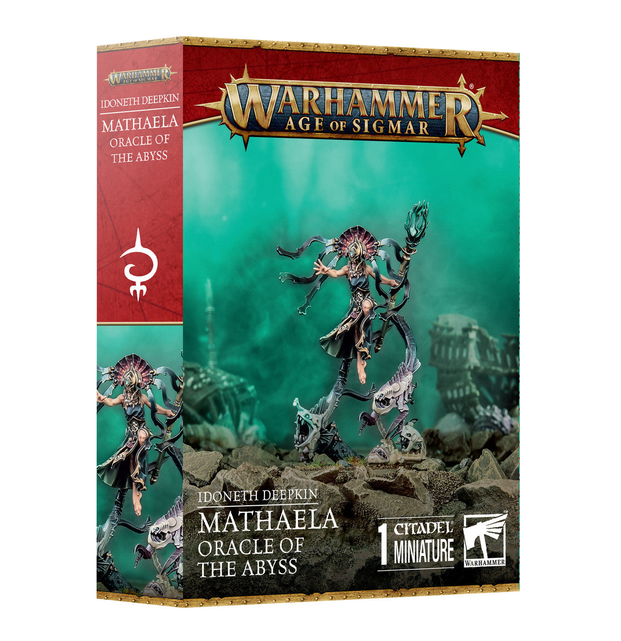 Games Workshop Warhammer Age Of Sigmar Idoneth Deepkin Mathaela Oracle Of The Abyss 87-40