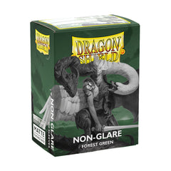 Dragon Shield Sleeves Standard Matte Non-Glare Forest Green 100 Ct ATMDSH11825