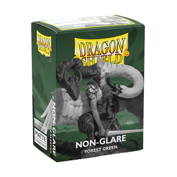 Dragon Shield Sleeves Standard Matte Non-Glare Forest Green 100 Ct ATMDSH11825