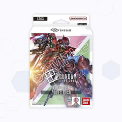 Gundam TCG: Zeon`s Rush Starter Deck (ST03) Single Pack