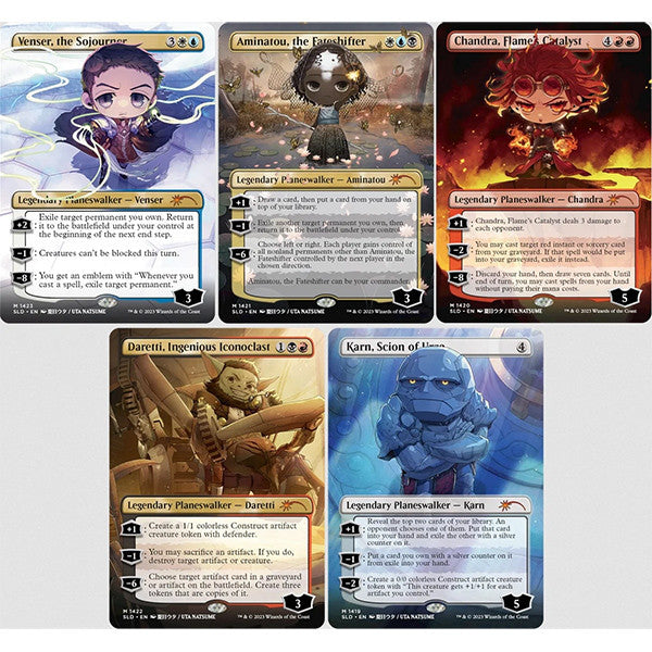 Magic The Gathering CCG Secret Lair Lil'Est Walkers Foil Edition Single Pack WOCD3205