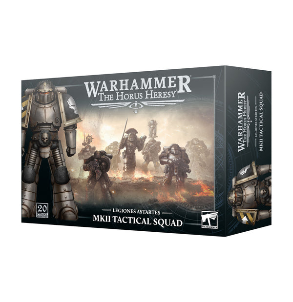 Games Workshop Horus Heresy Legiones Astartes Mkii Tactical Squad Plastic Box 31-123