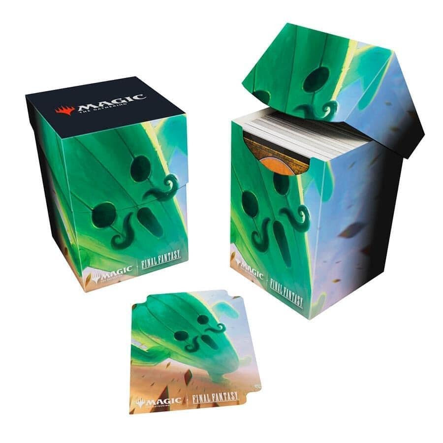 Ultra Pro Magic The Gathering CCG Final Fantasy Jumbo Cactuar 100+ Deck Box UPR38726